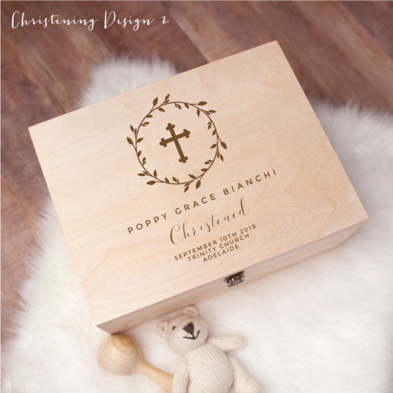 Christening Memory Boxes