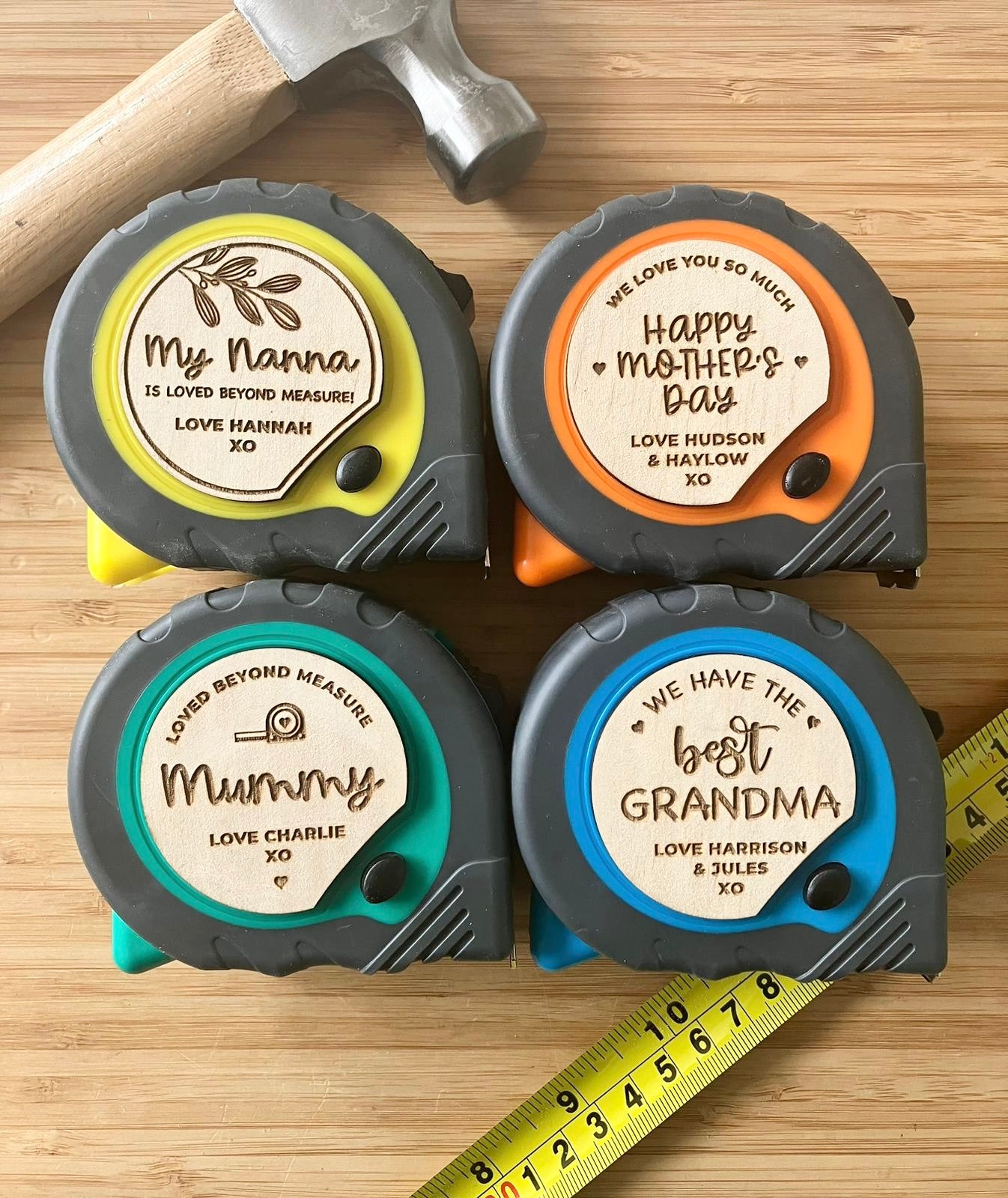 thumbnail interactive-video image 1 of Personalised Tape Measure By GiftsOnline4U 1 of 9
