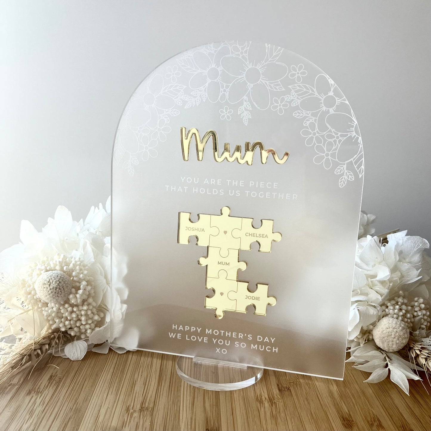 Puzzle Piece Plaque