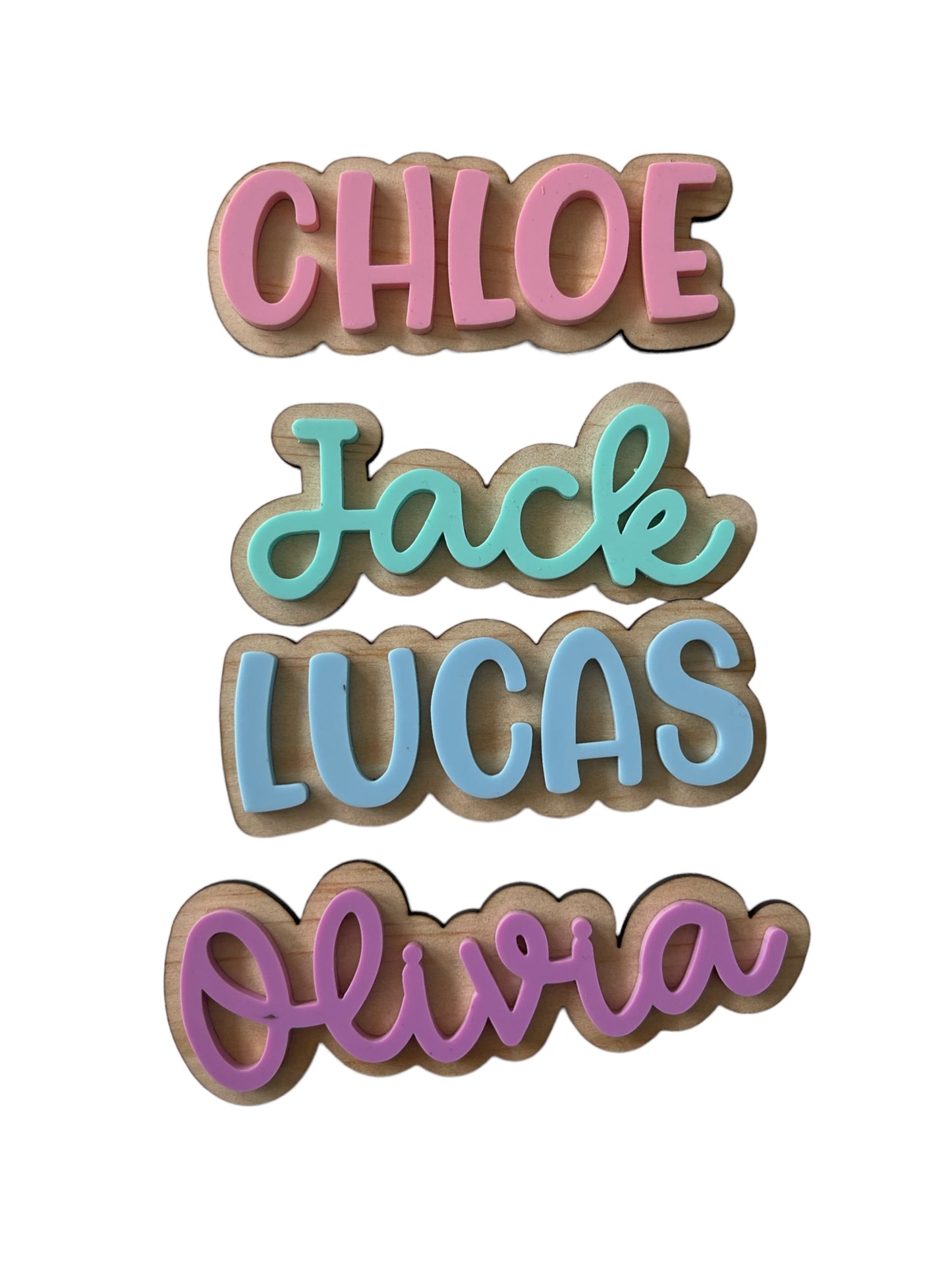 Personalised First/Last Day Photo Board - Changeable Name