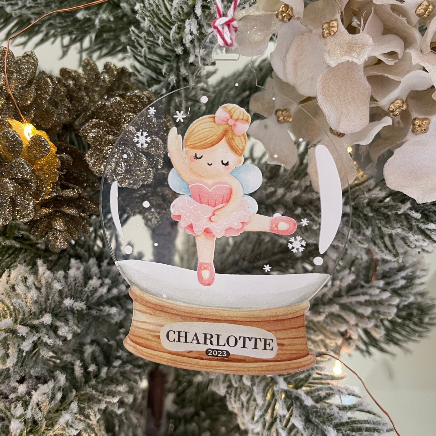 Snow Globe Ornament 2023
