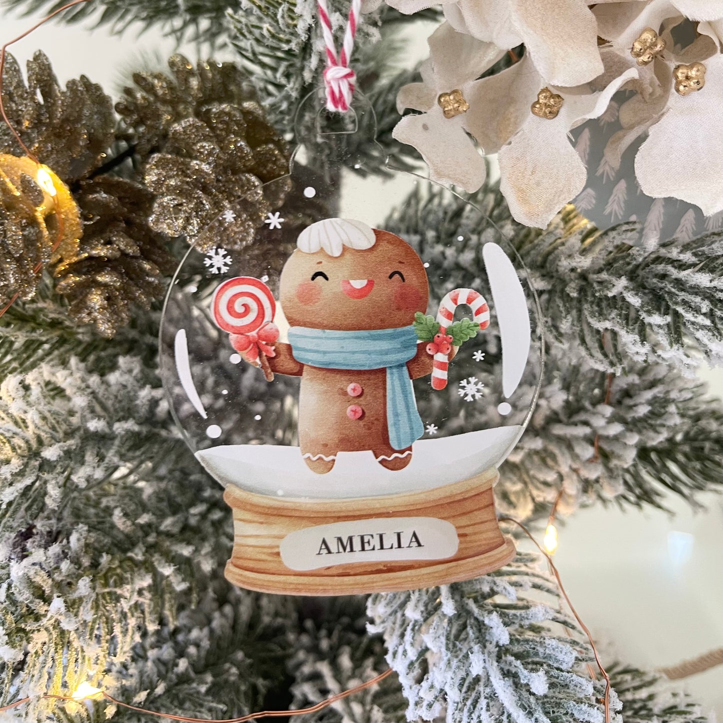 Snow Globe Ornament 2023