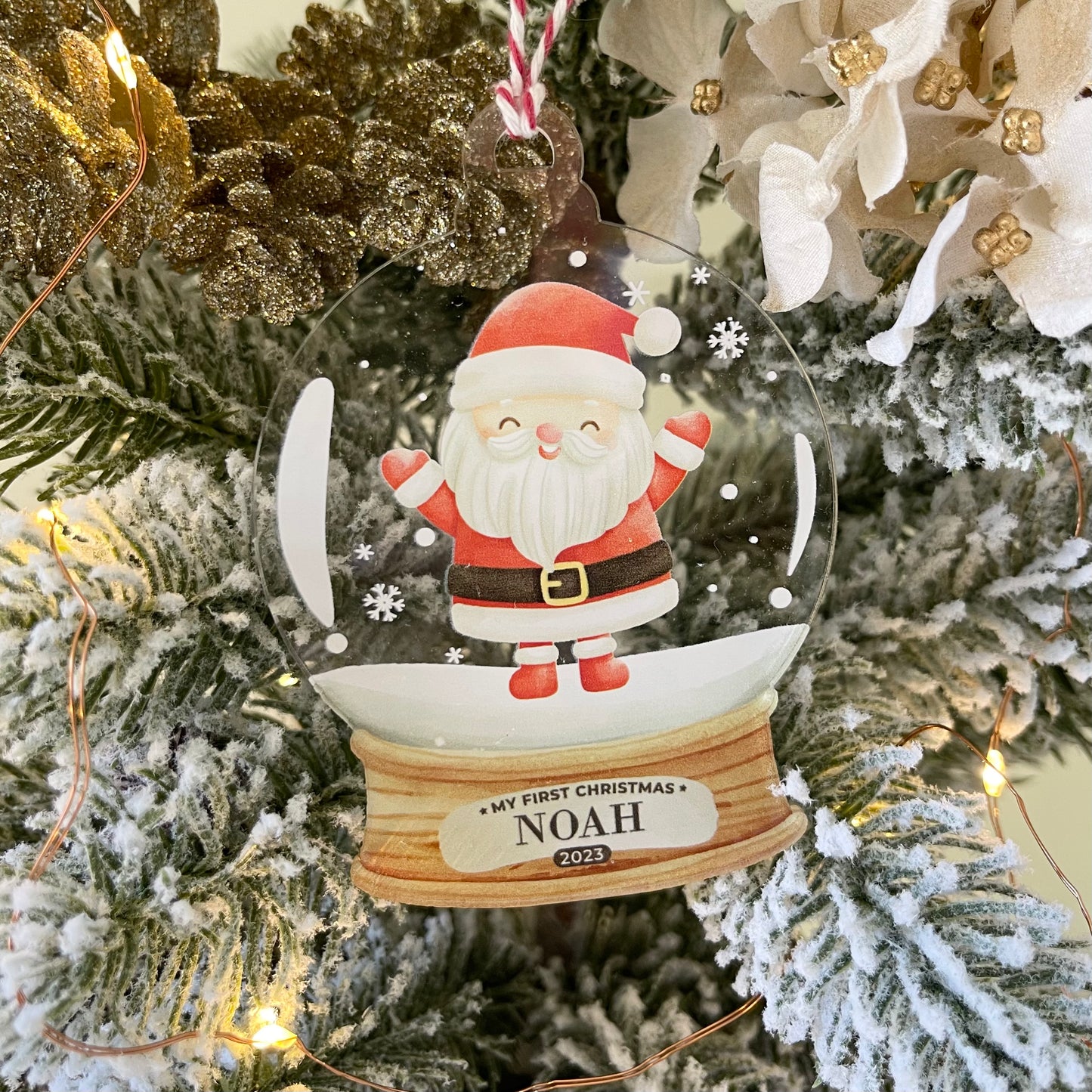 Snow Globe Ornament 2023