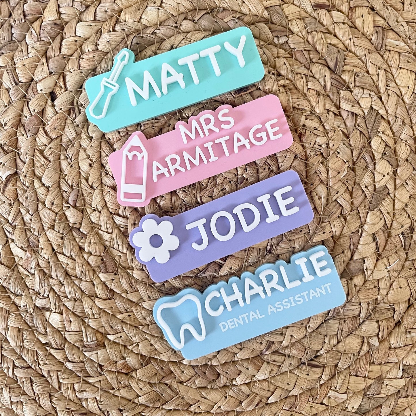Icon Name Badge