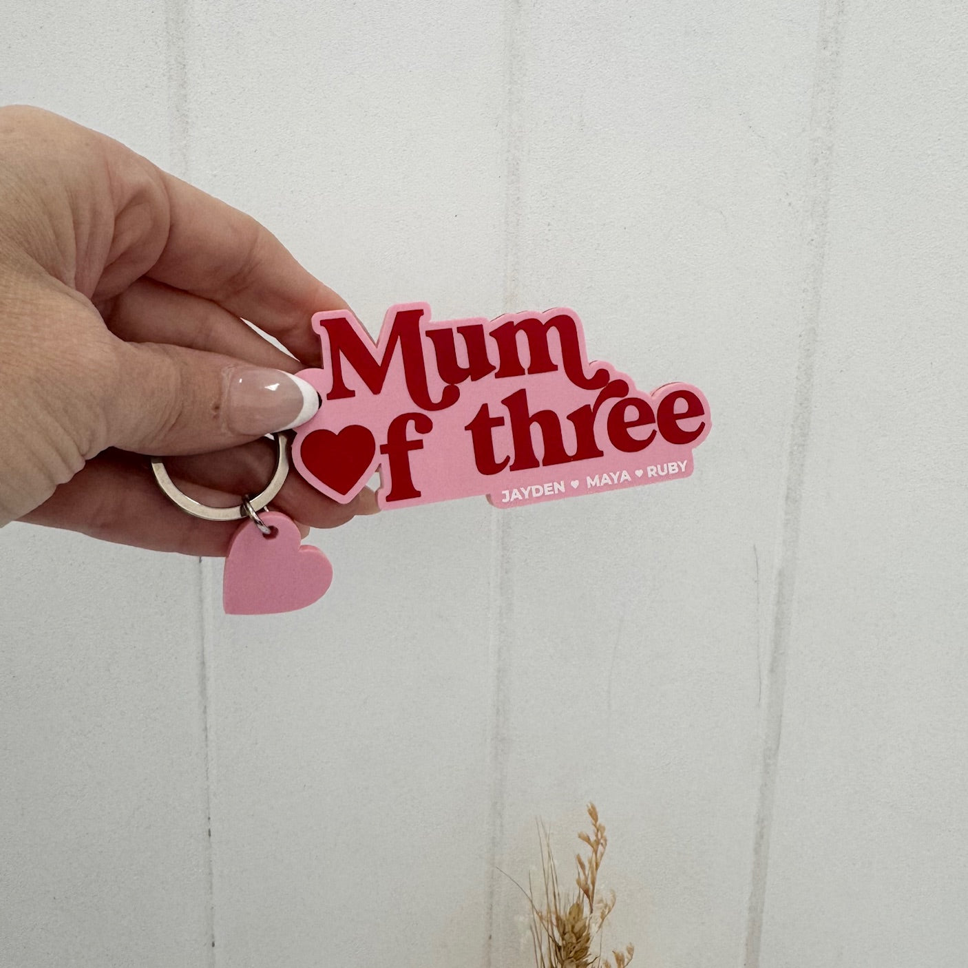 Personalised Acrylic Keychain