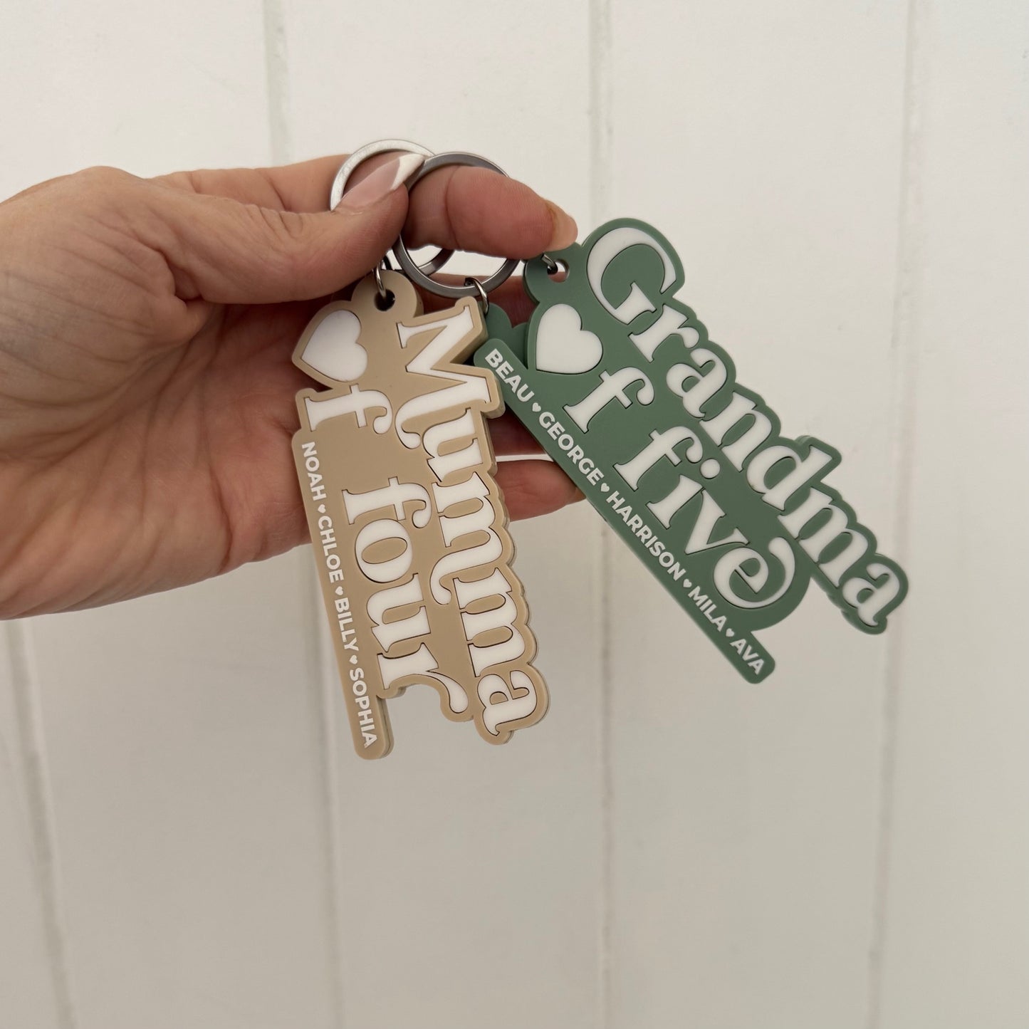 Personalised Acrylic Keychain