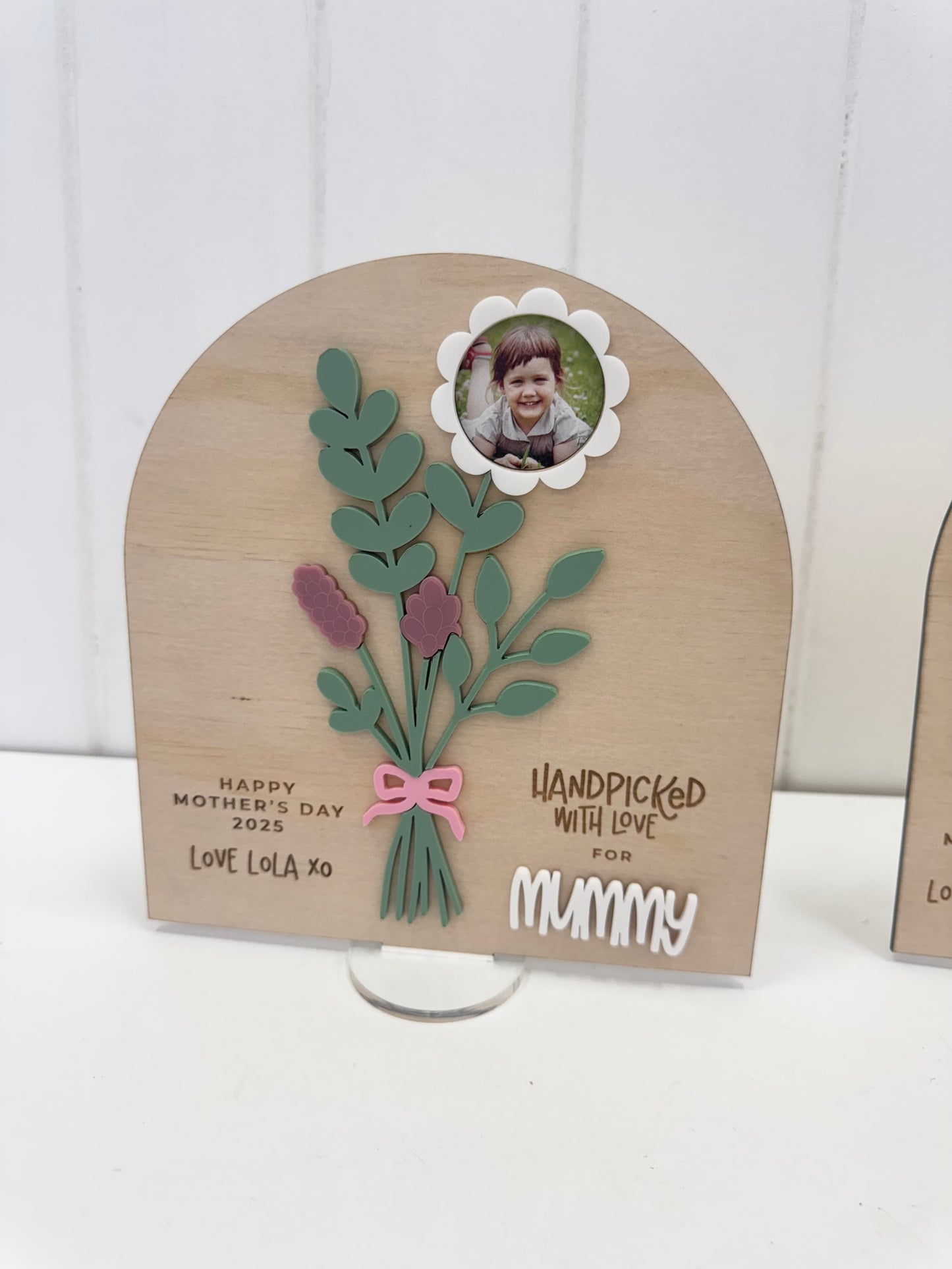 Flower Bouquet Photo Frame