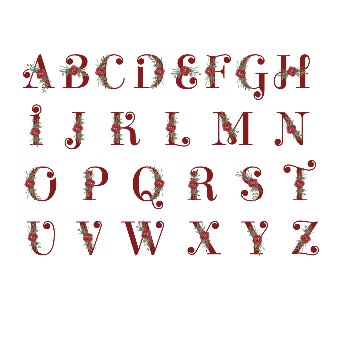Christmas Eve Box - Festive Initial