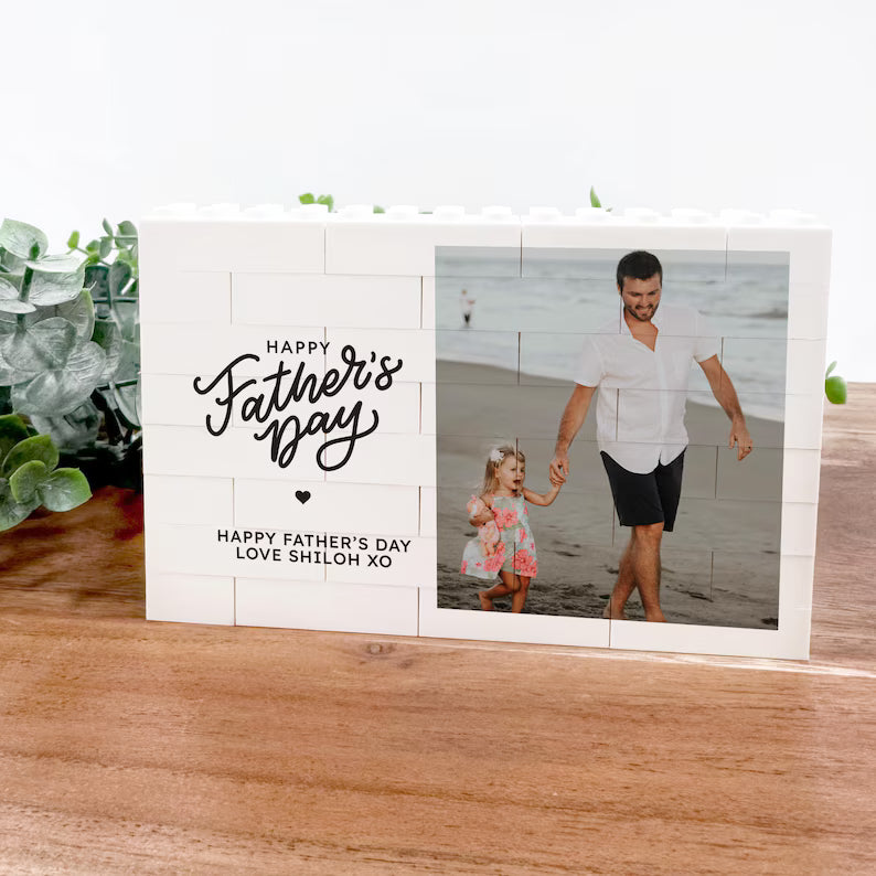 Personalised Photo Brick Puzzle Horizontal