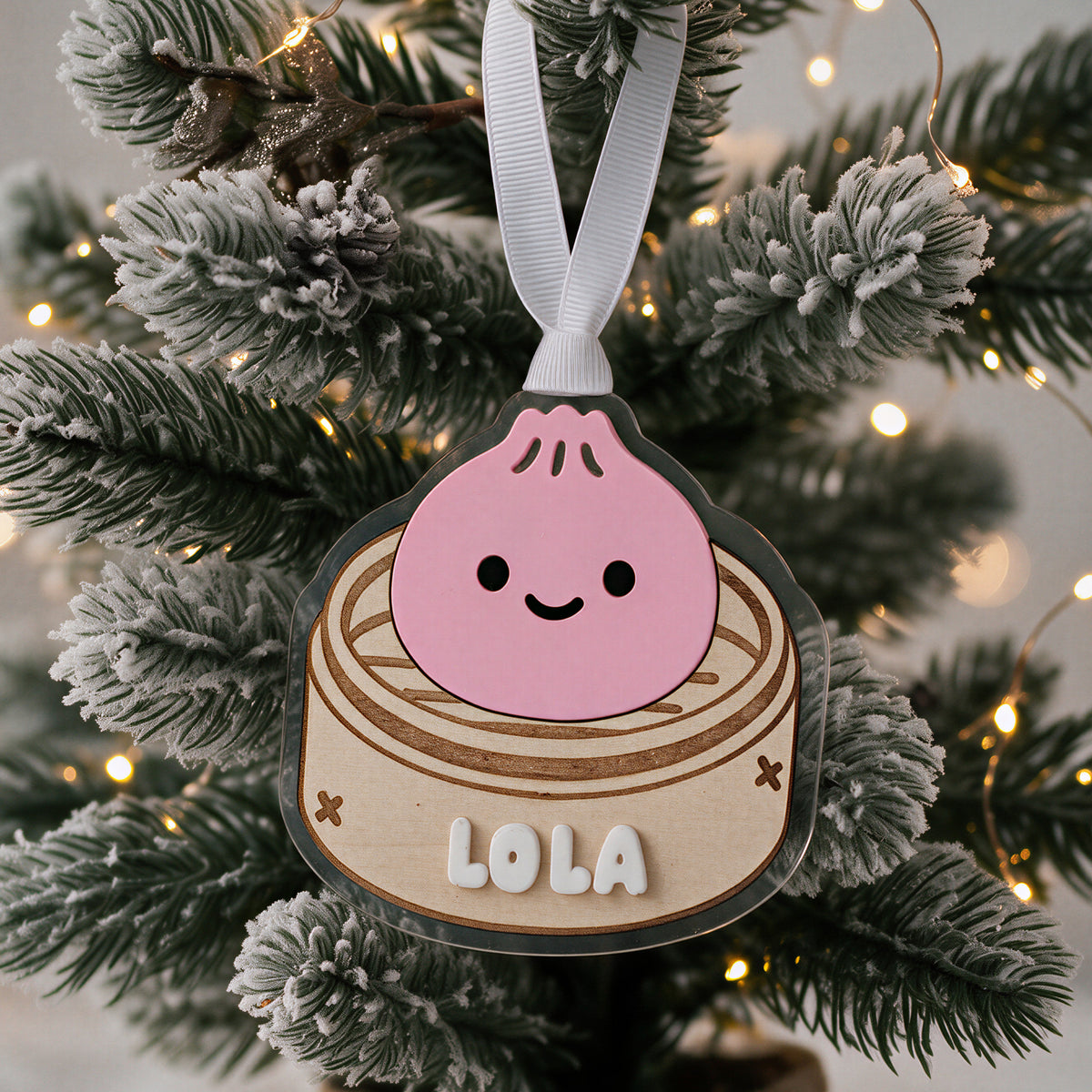 Dumpling Ornament Personalised