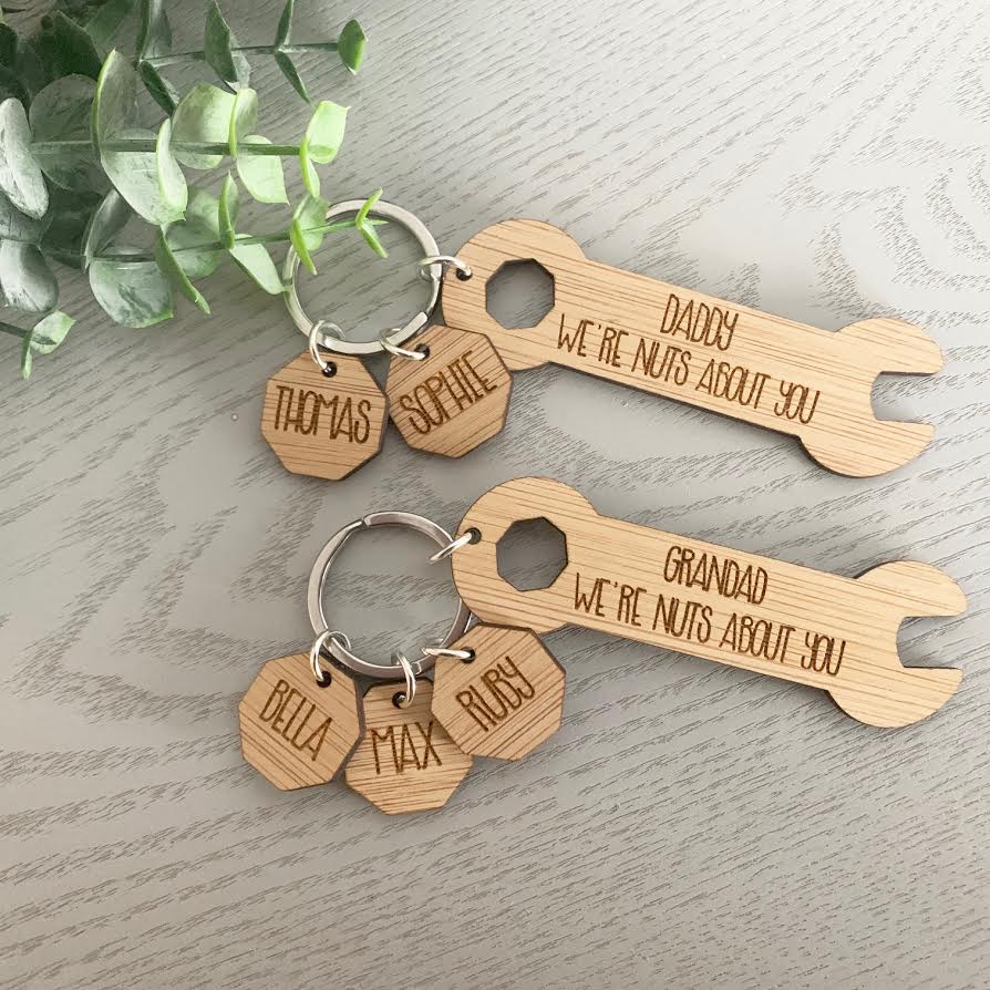 Spanner Custom Keyring Name It Custom Decor