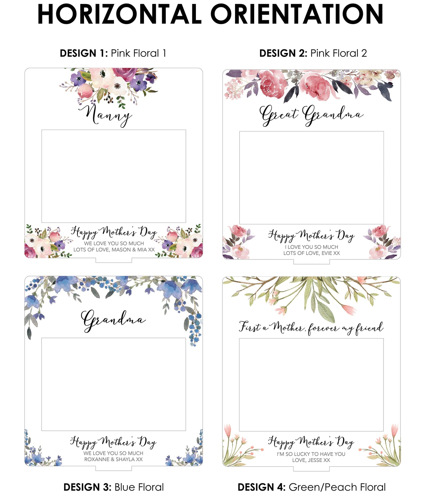 Printed Mother's Day Frame