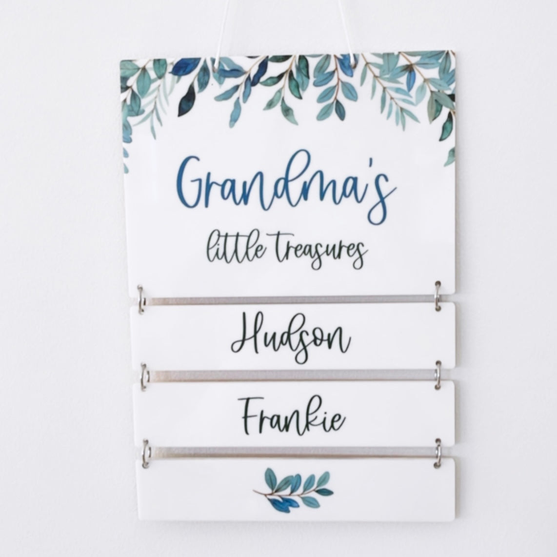 Grandparent Wall Hanging - Floral