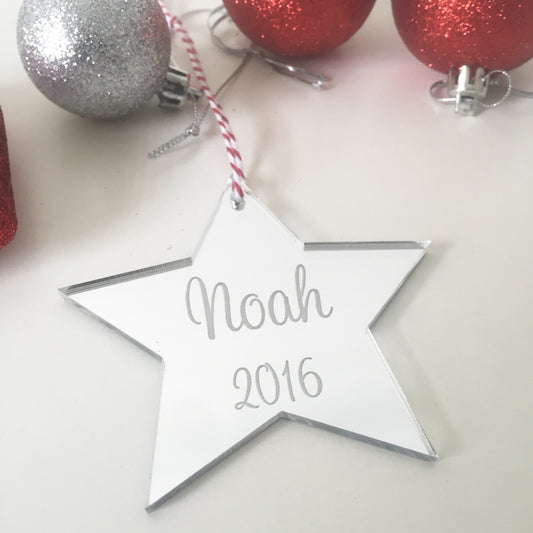 Christmas Decorations - Personalised