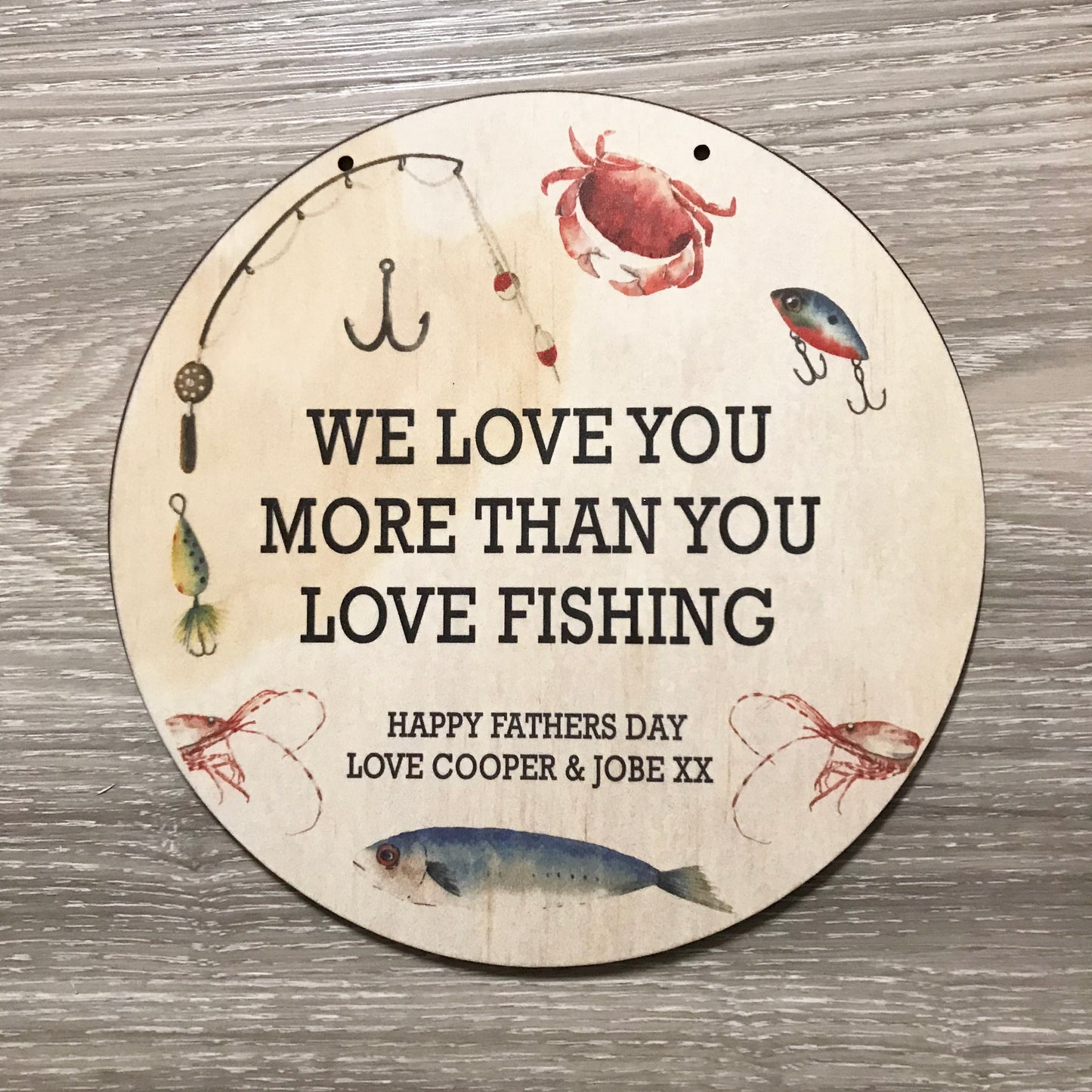 Father's Day - Printed Plaques
