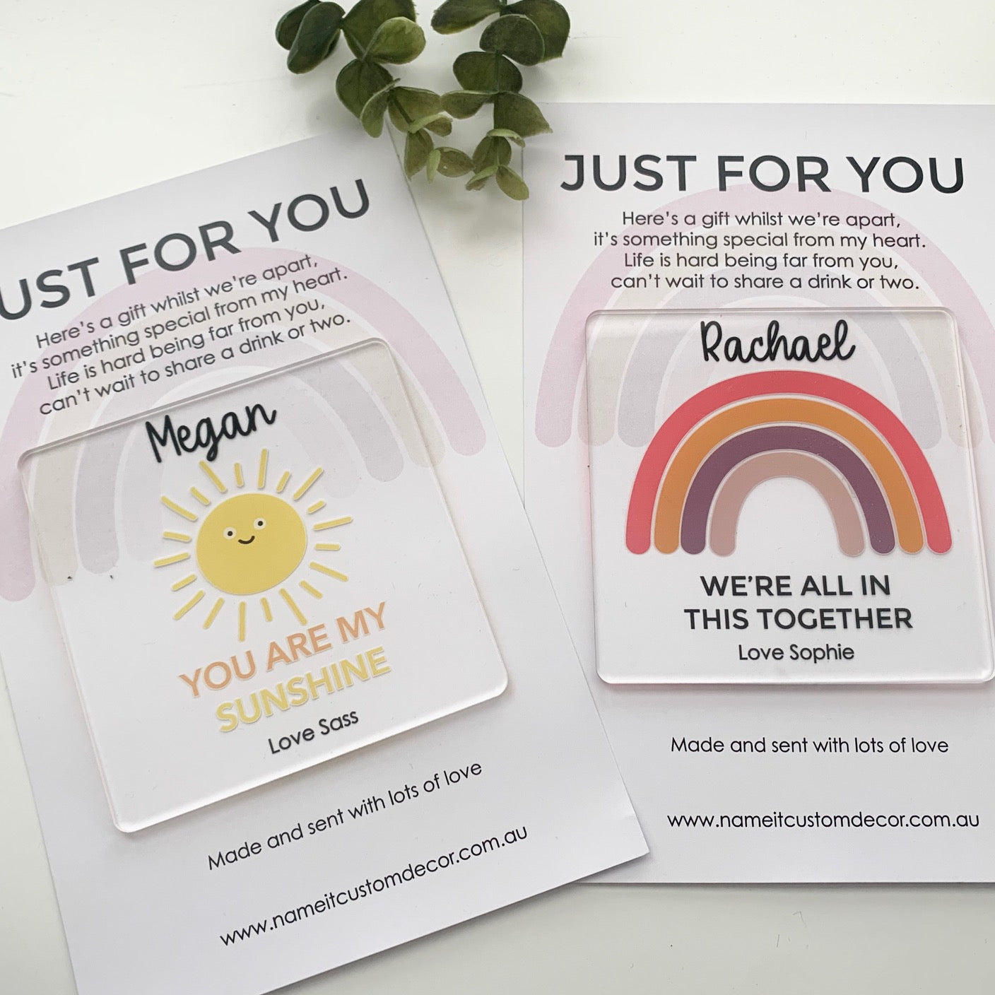 Just for you - Generic Coaster