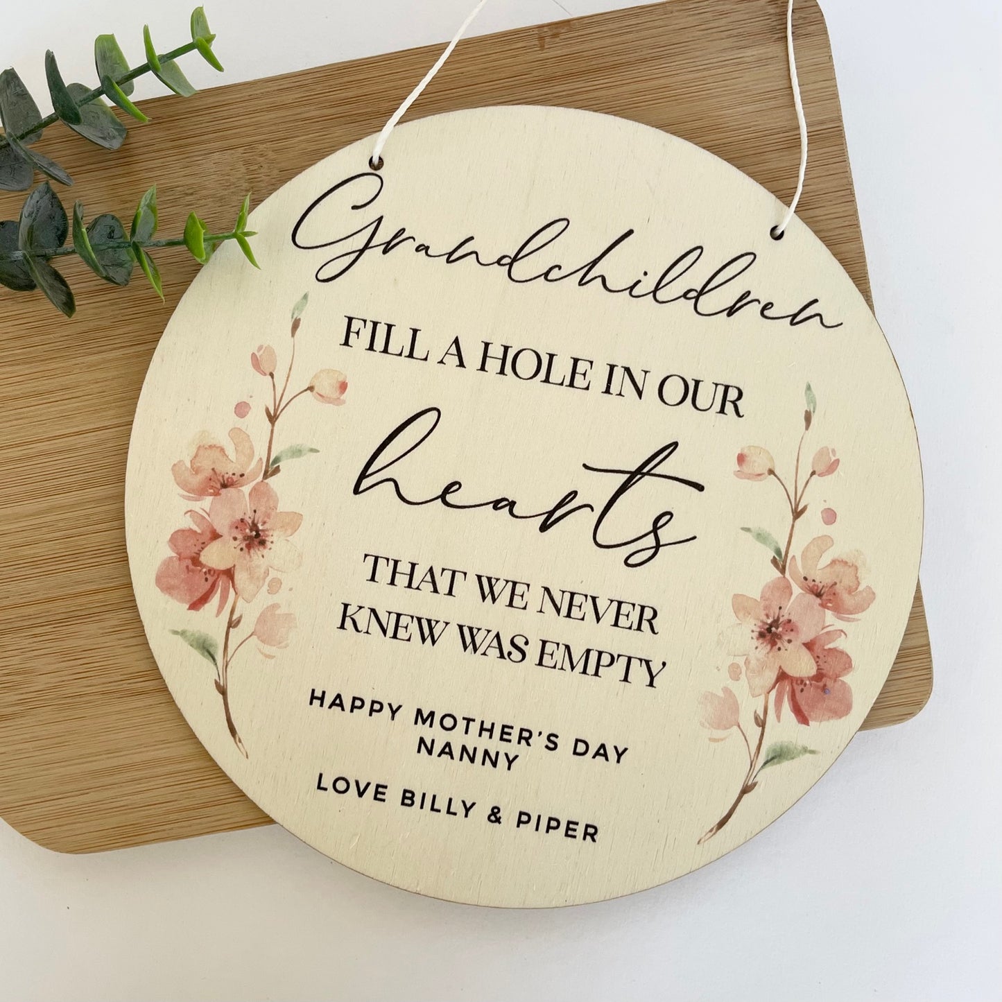 Custom Grandparent Plaque