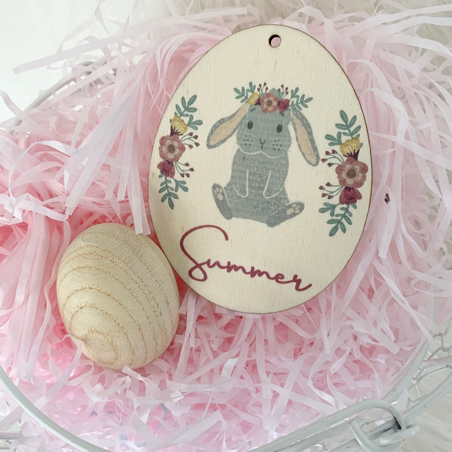 Bunny Egg Tags