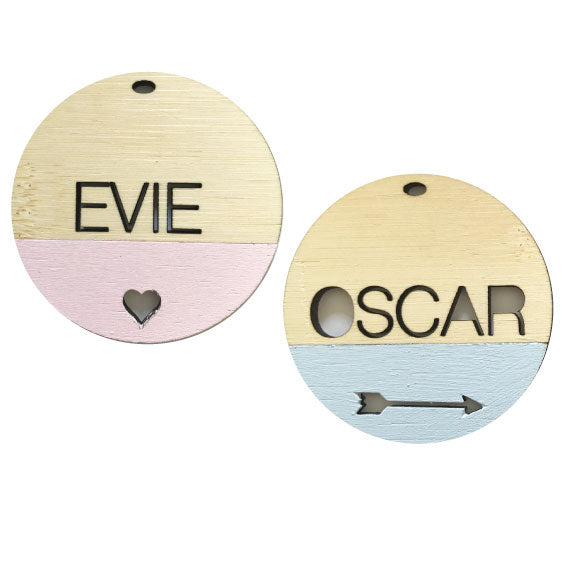 Round Bag Tag
