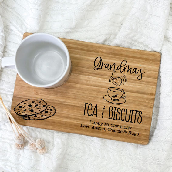 Tea & Biscuits Serving Board