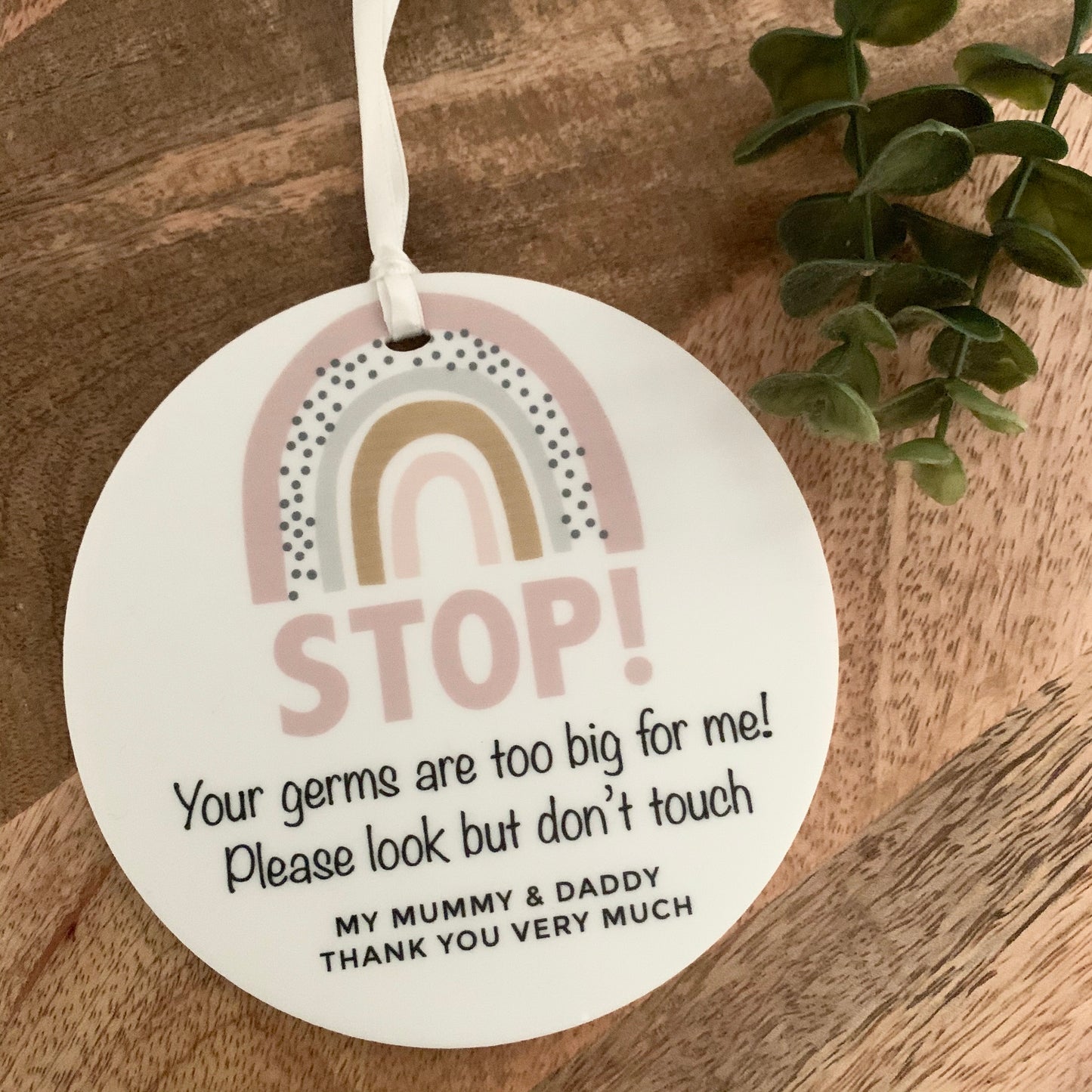 Don’t Touch Pram Sign