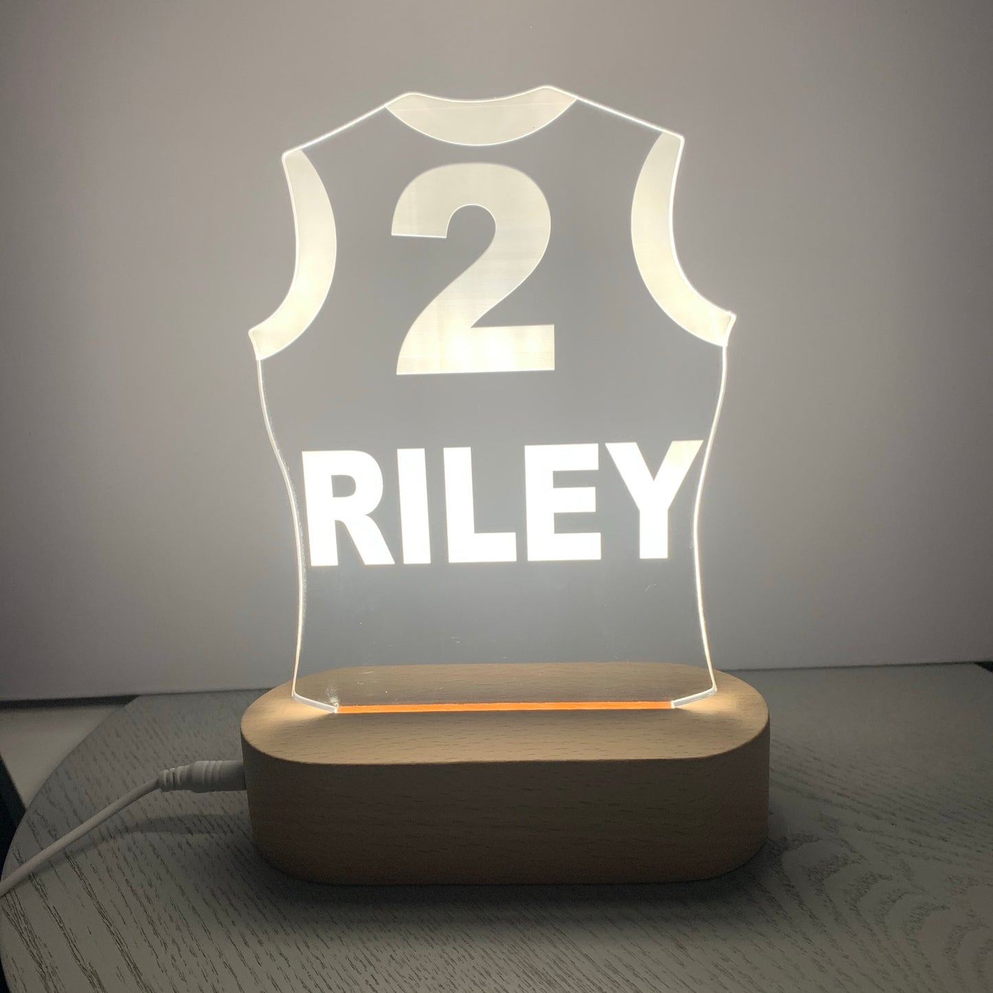 Guernsey Personalised Night Light