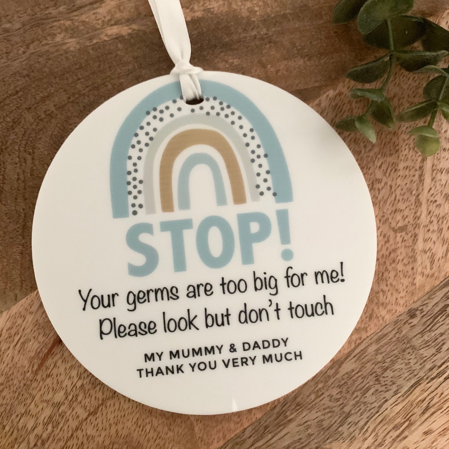 Don’t Touch Pram Sign