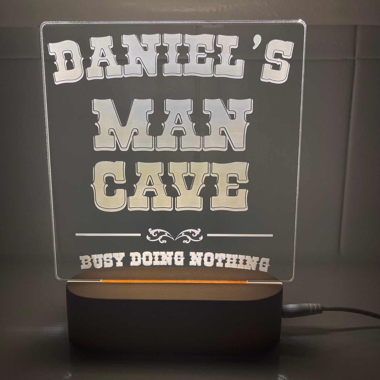 Man Cave - Night Light