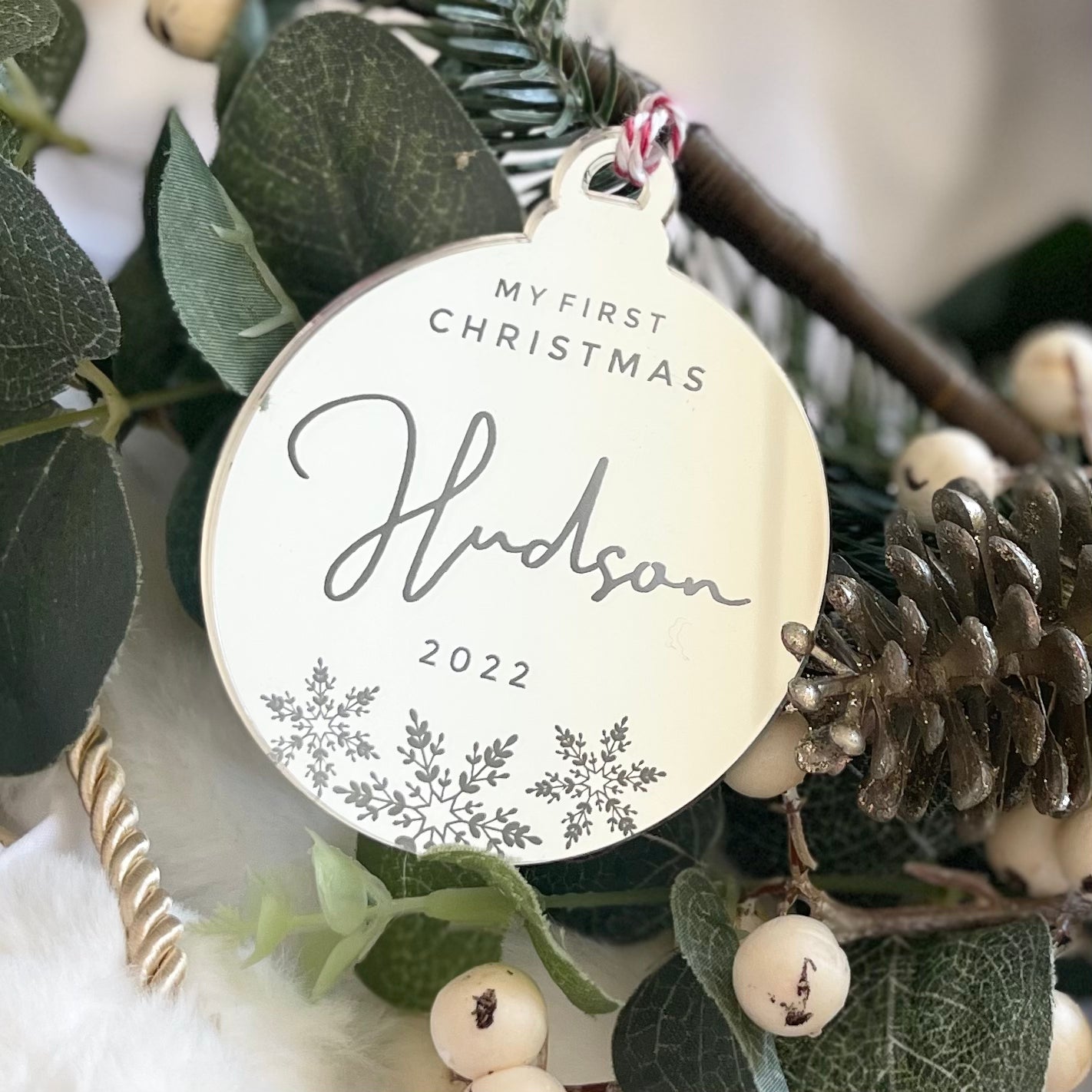 Snowflakes My 1st Christmas Ornament