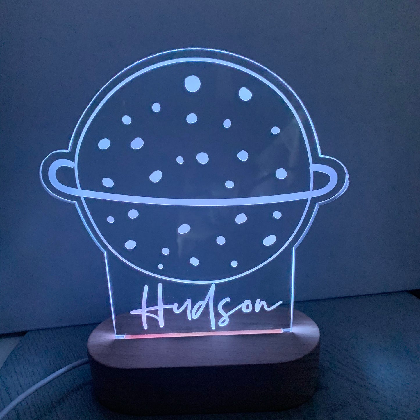 Planet Personalised Night Light