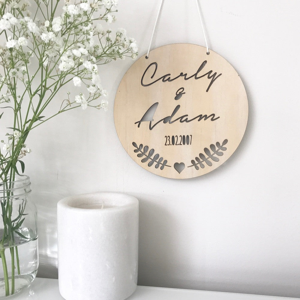 Lovers Plaque