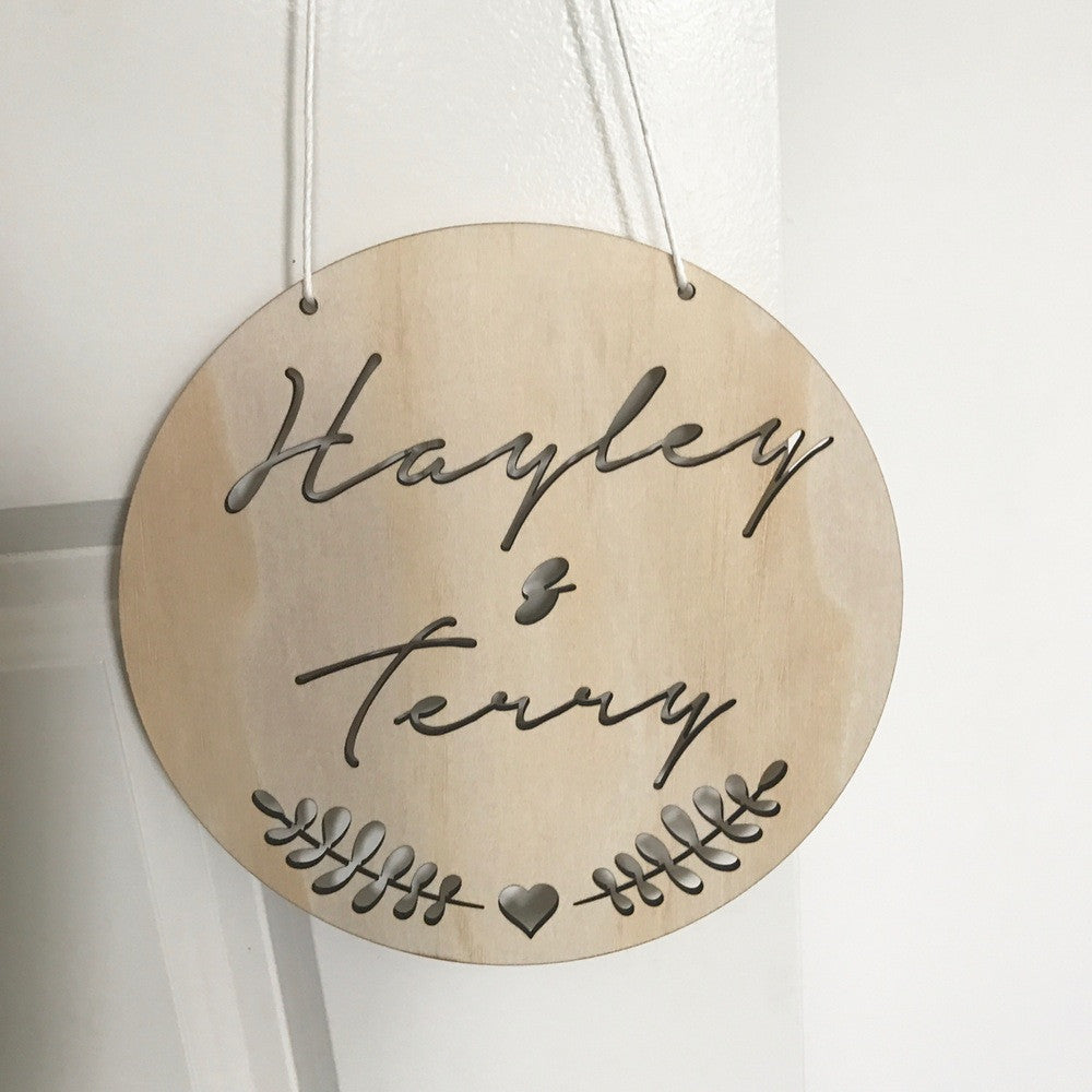 Lovers Plaque