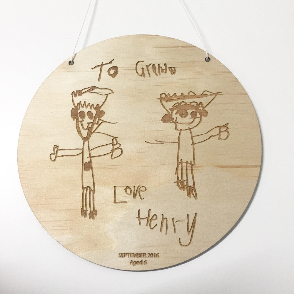 Custom Sketch Plaques