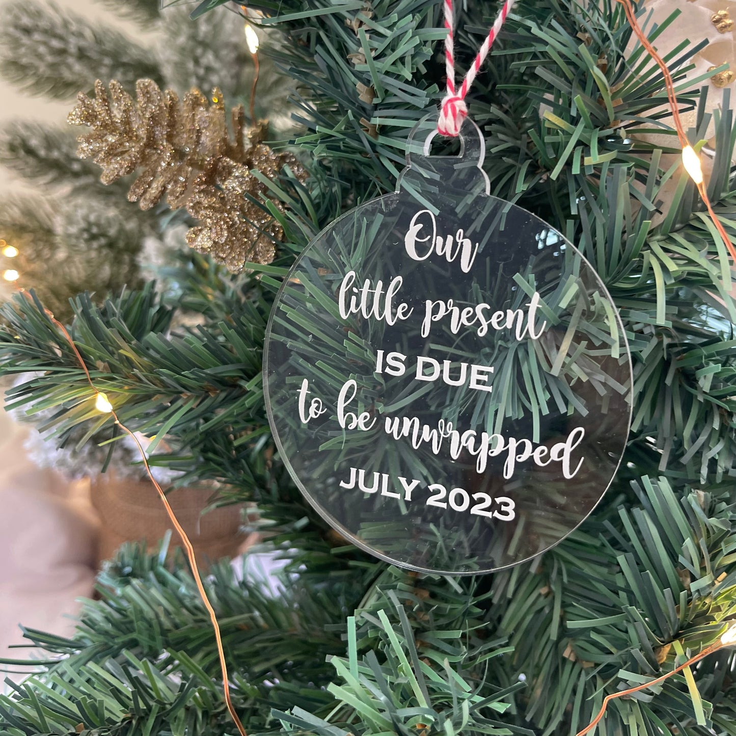 Announcement Ornament