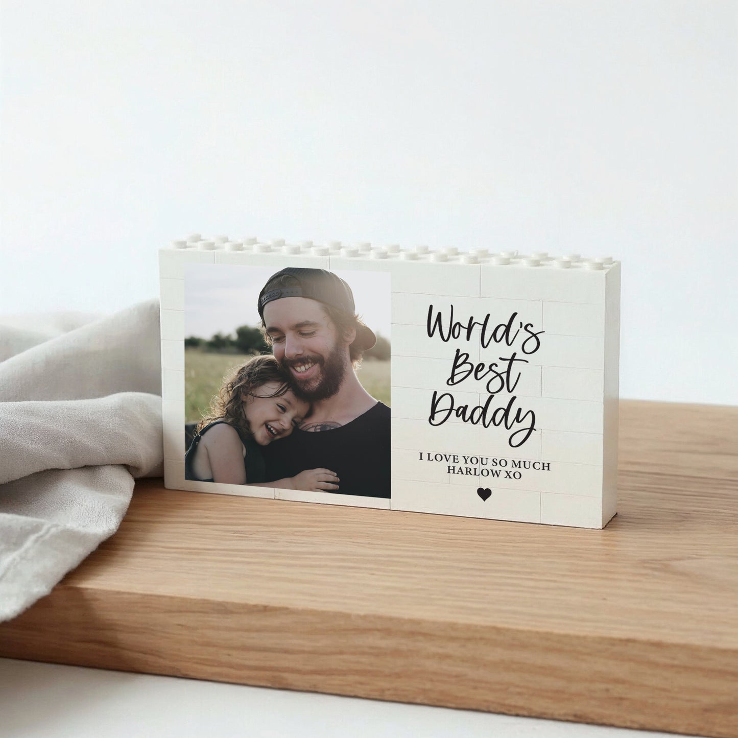 Personalised Photo Brick Puzzle Design 2