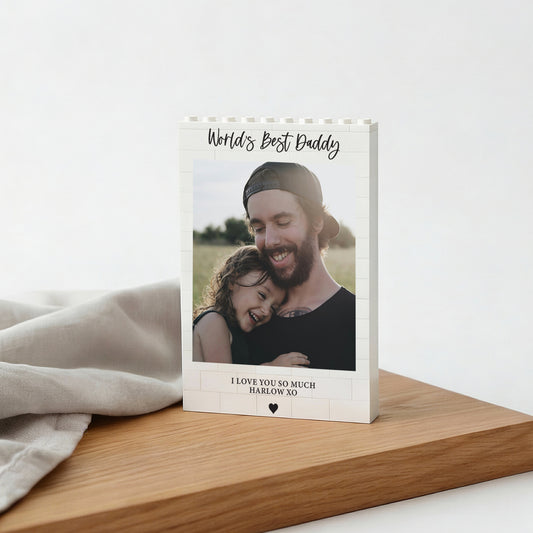 Personalised Photo Brick Puzzle Design 2