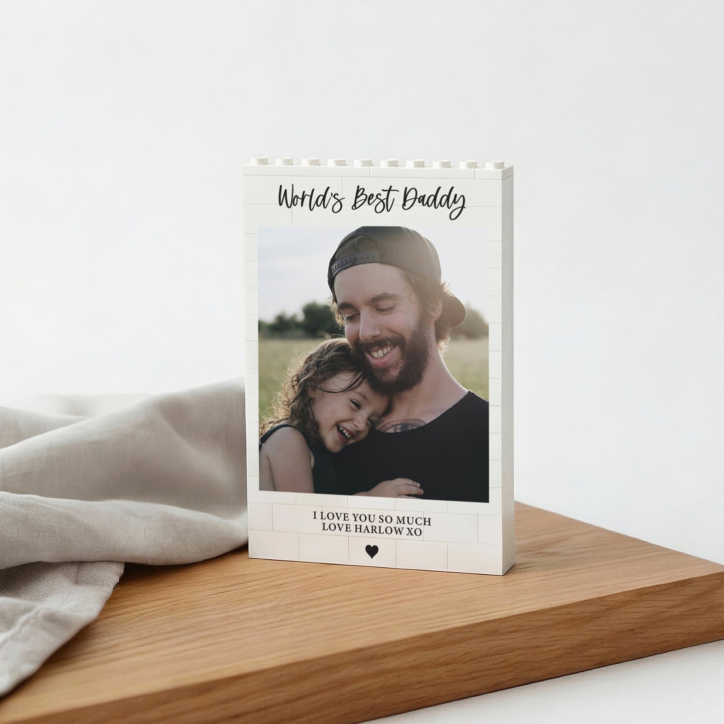 Personalised Photo Brick Puzzle Design 2