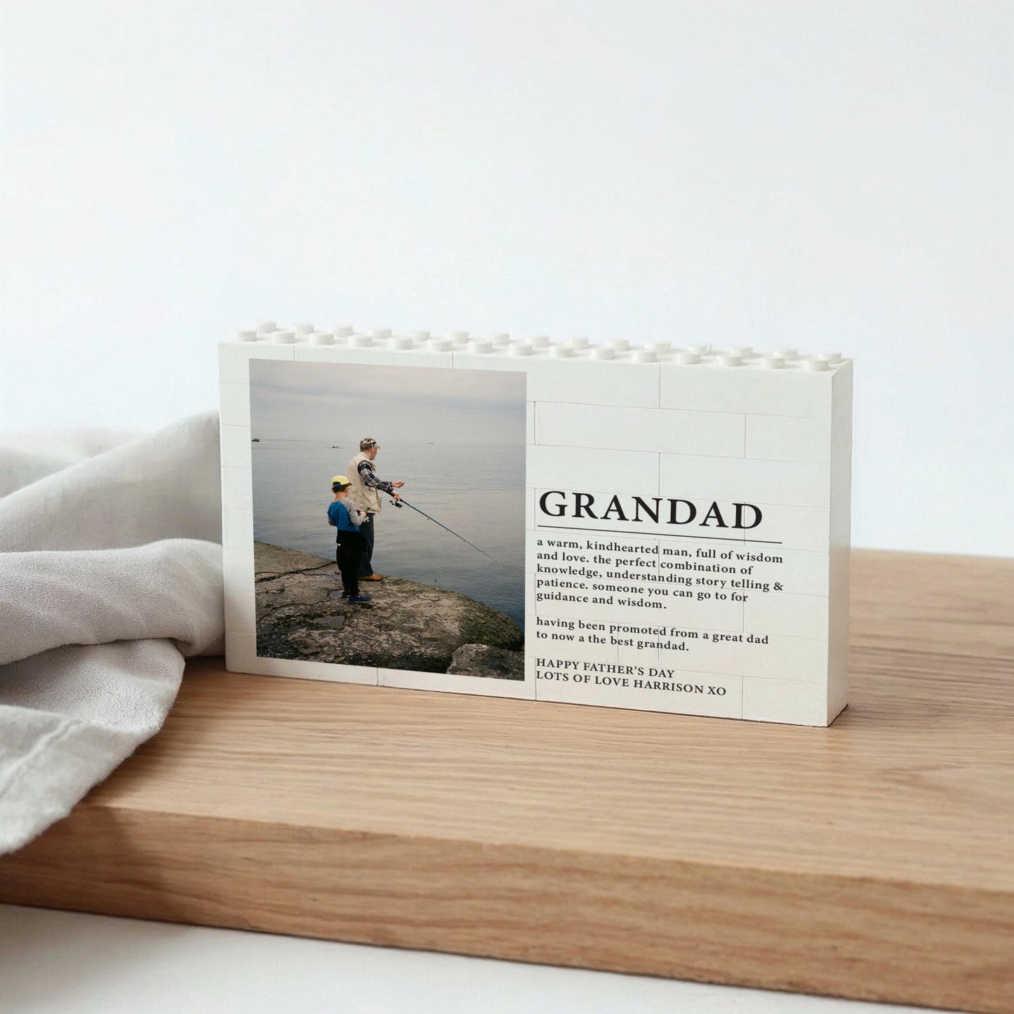 Personalised Photo Brick Puzzle Design 3