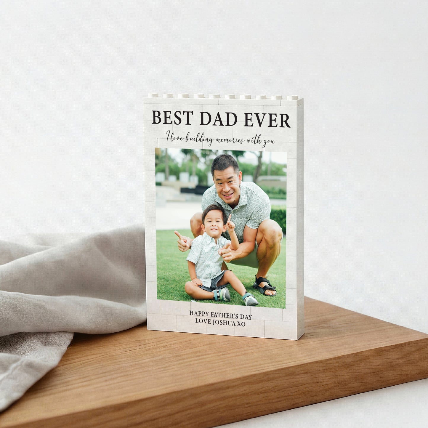 Personalised Photo Brick Puzzle Design 5