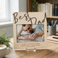 Best Dad - Printed Father's Day Frame