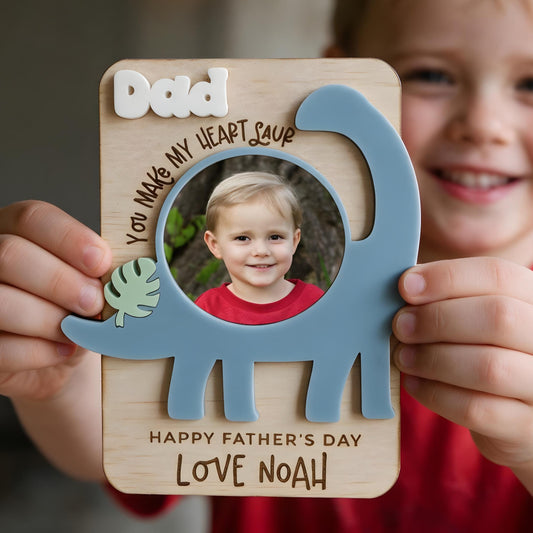 Lil Dinosaur Photo Frame - Father's Day