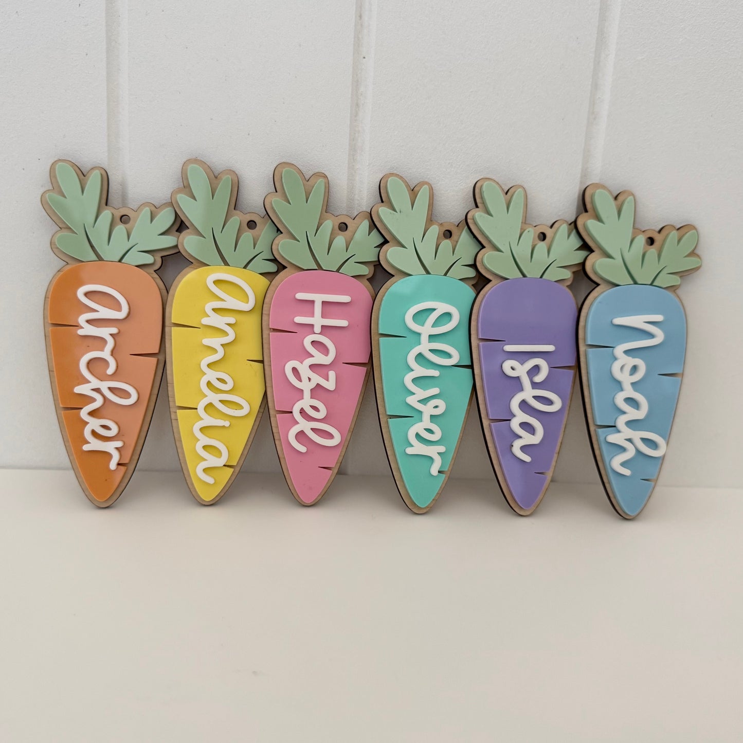 Easter Carrot Tags