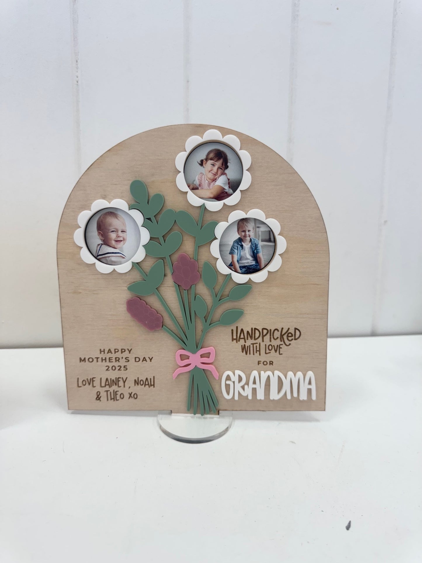 Flower Bouquet Photo Frame