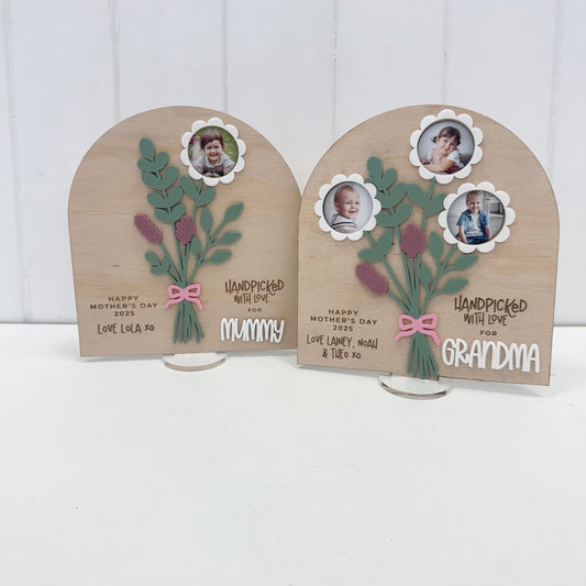 Flower Bouquet Photo Frame