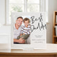 Best Dad - Printed Father's Day Frame