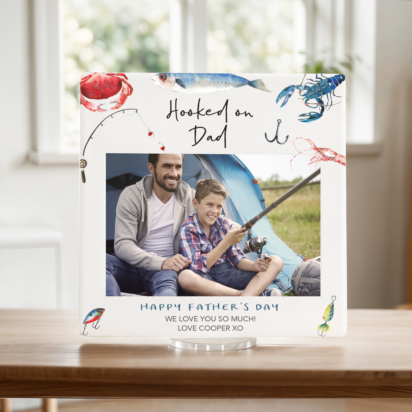 Fishing - Printed Father's Day Frame