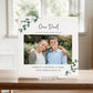 Eucalyptus - Printed Father's Day Frame