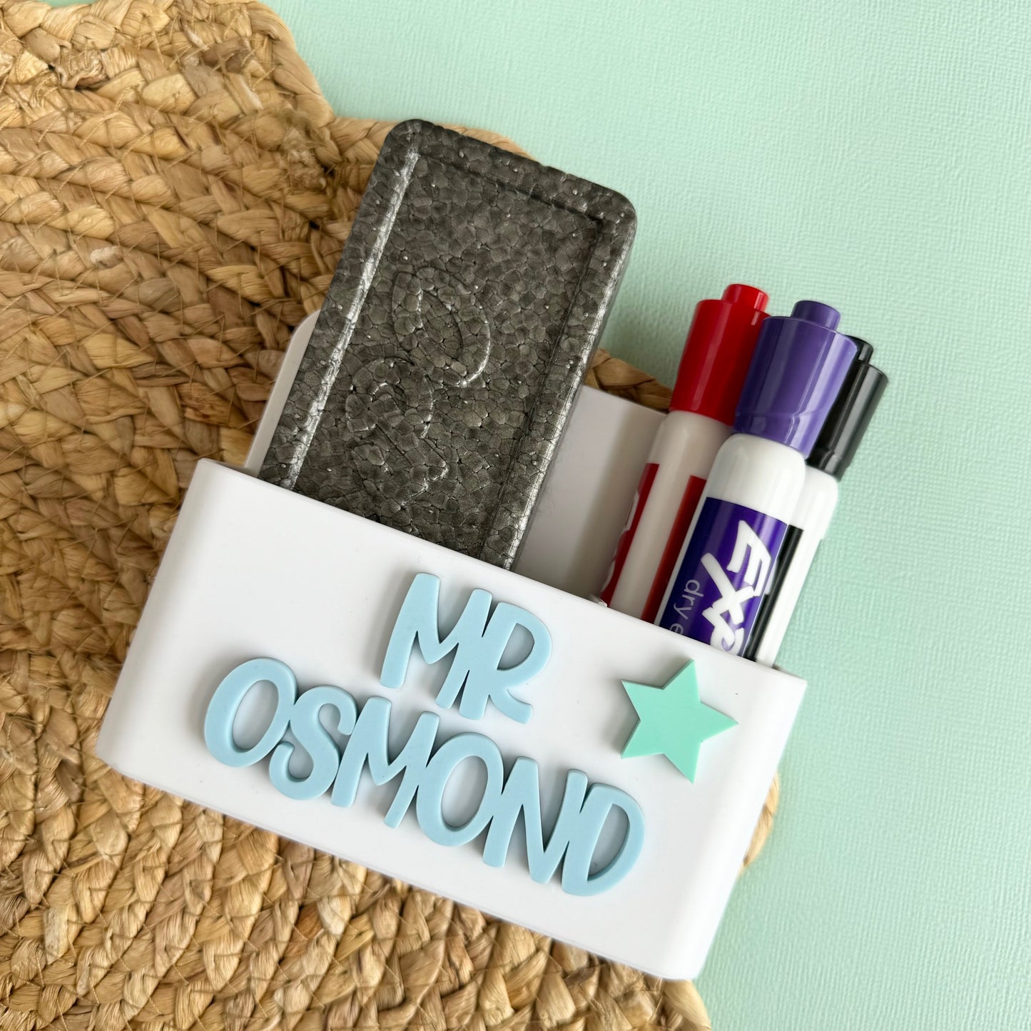 Personalised White Board Caddy