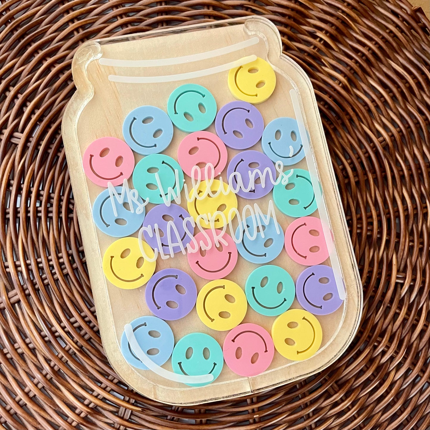 Reward Jar - Happy Faces