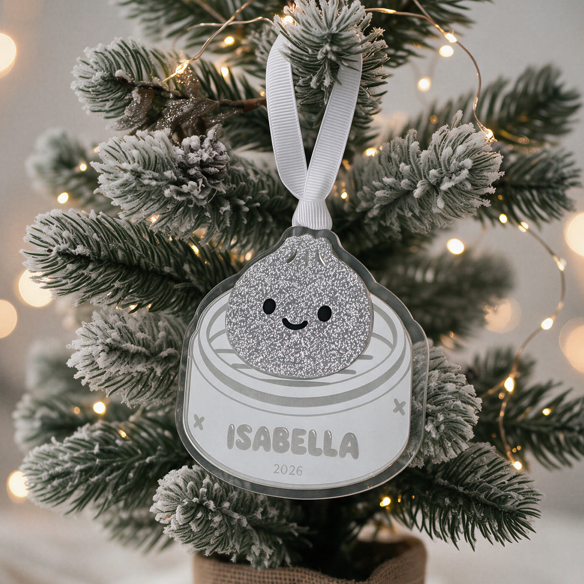 Dumpling Ornament Personalised